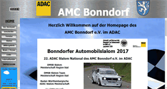 Desktop Screenshot of amc-bonndorf.de