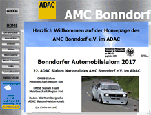 Tablet Screenshot of amc-bonndorf.de